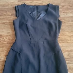 Bebe fitted black dress size 2